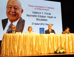 Necmettin Erbakan törenle anıldı