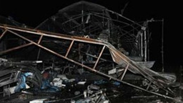 Tarsus'ta buhar kazanı patladı